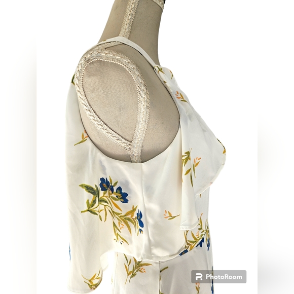 Cue | White Floral Dress | Size 10 - Picture 5 of 8